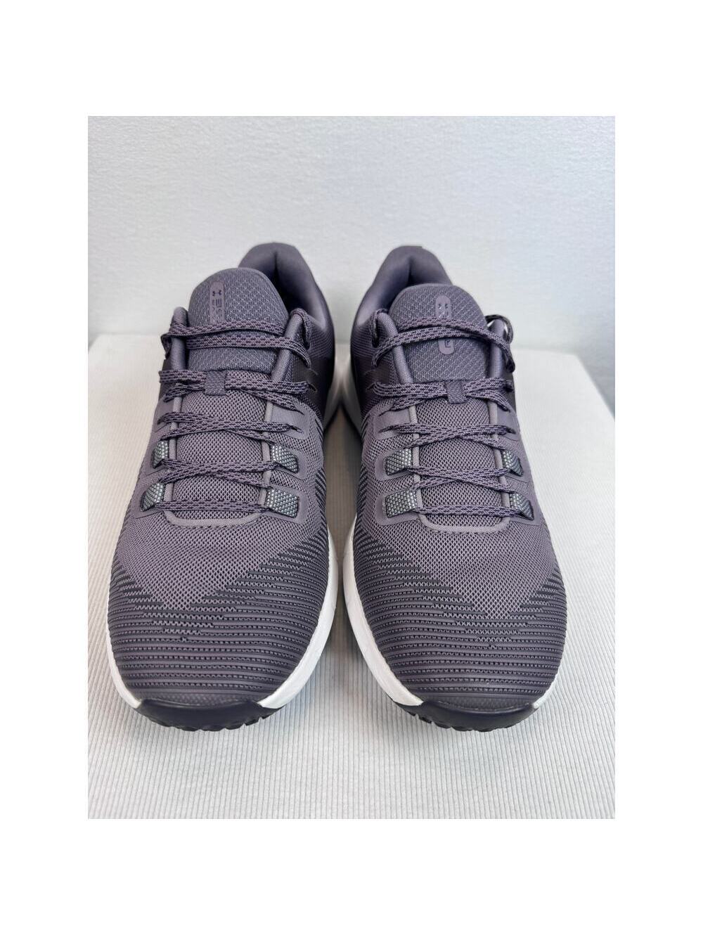 Under Armour HOVR Rise Shoes Mens 10 Gray Purple 3022208-103 - Picture 3 of 8